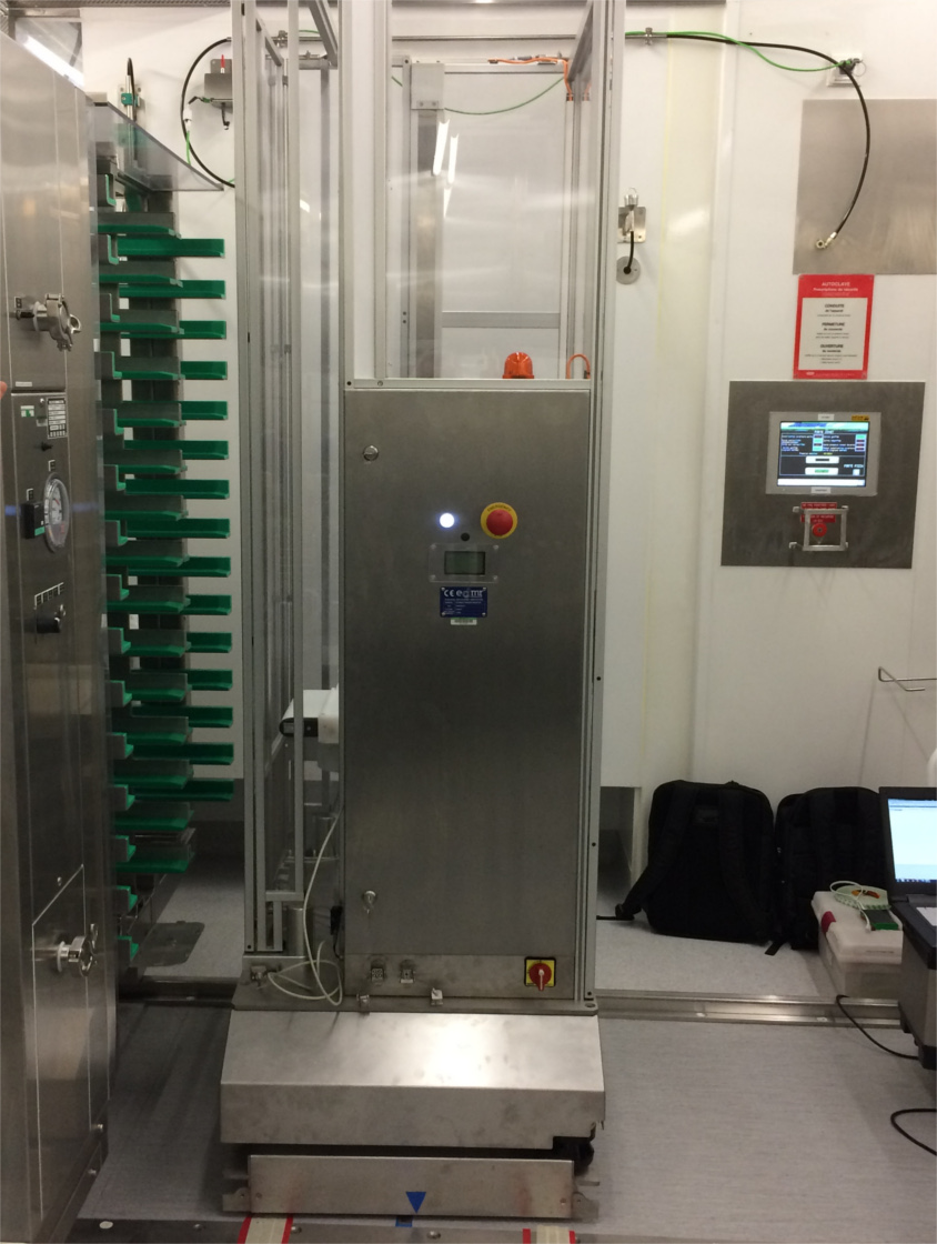 Intégration machines spéciale et outillage sur mesure pour l'industrie -Chargeur d'étagère automatique